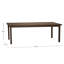Club Aluminum Outdoor Dining Table-36211625