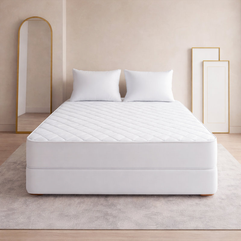 Luxury Quilted Mattress Protector – Deep Pocket, Soft & Stretchable, Single (3')
