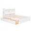 Lit plateforme double avec tablettes coulissantes-1522224229