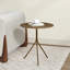 Table d'appoint ronde 19,68 po