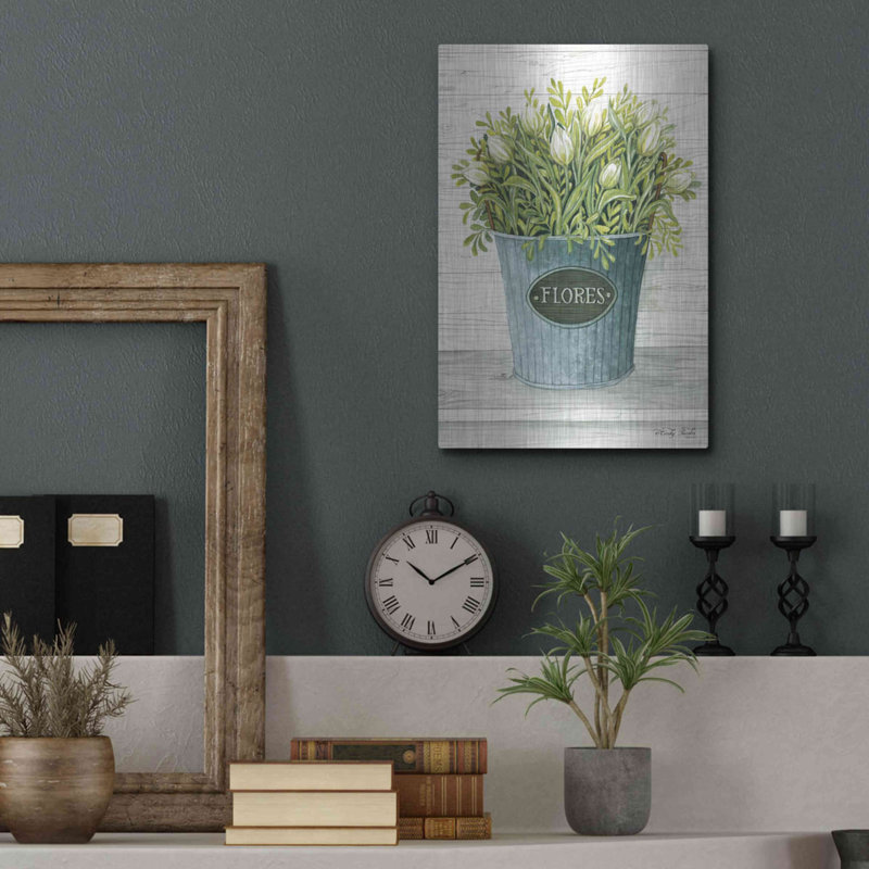 Art mural en métal «Today's Picks» par Cindy Jacobs, H 16 po x l 12 po