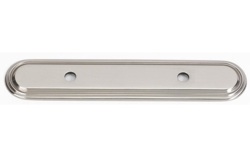Venetian Brass Back Plate, Satin Nickel