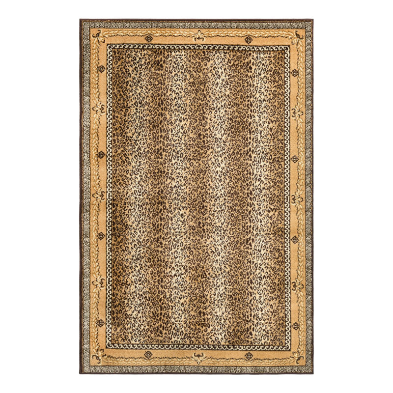 Animal Print Indoor Rug, Rectangle 4'1" x 6'1"