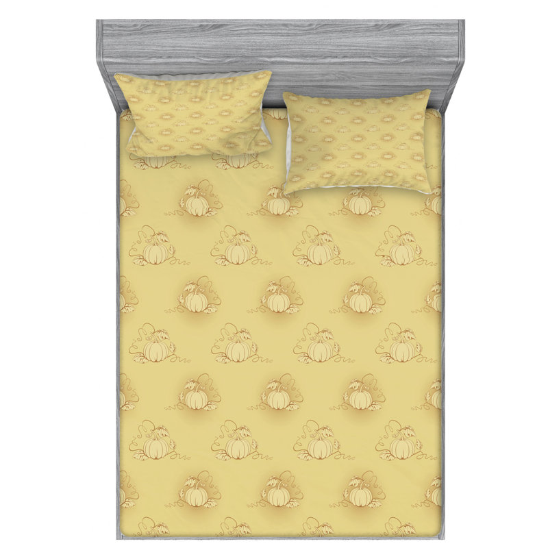 Microfiber Sheet Set, Full Sheet Set with Fitted Sheet
