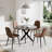 36In Round Metal Base Dining Table-523616623-506850527