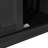 4 Glass Doors Media Storage Cabinet