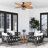 Palm Valley 52" Tropical Ceiling Fan-1229926620