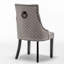 Bechtel 48cm H Tufted Velvet Upholstered Side Chair in Dark Grey-405306439