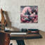  «Castle and Dragon 2» par Rey Klimt, art mural en verre acrylique, 12 po x 12 po-1751876200