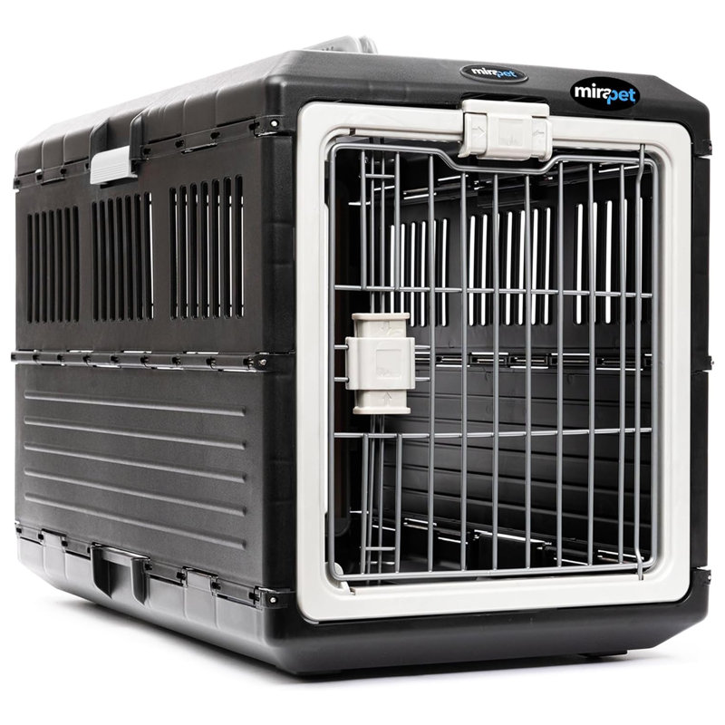  Pet Carrier, Collapsible Portable Kennel for Medium Cats or Dogs, 26", No, Medium (18.8" H x 15.3" W x 26.4" D)