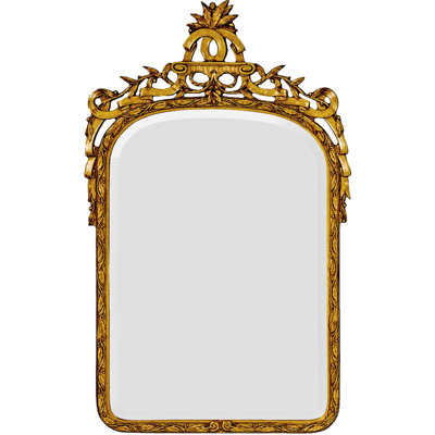 The Desiree Flat Beveled Wall Mirror