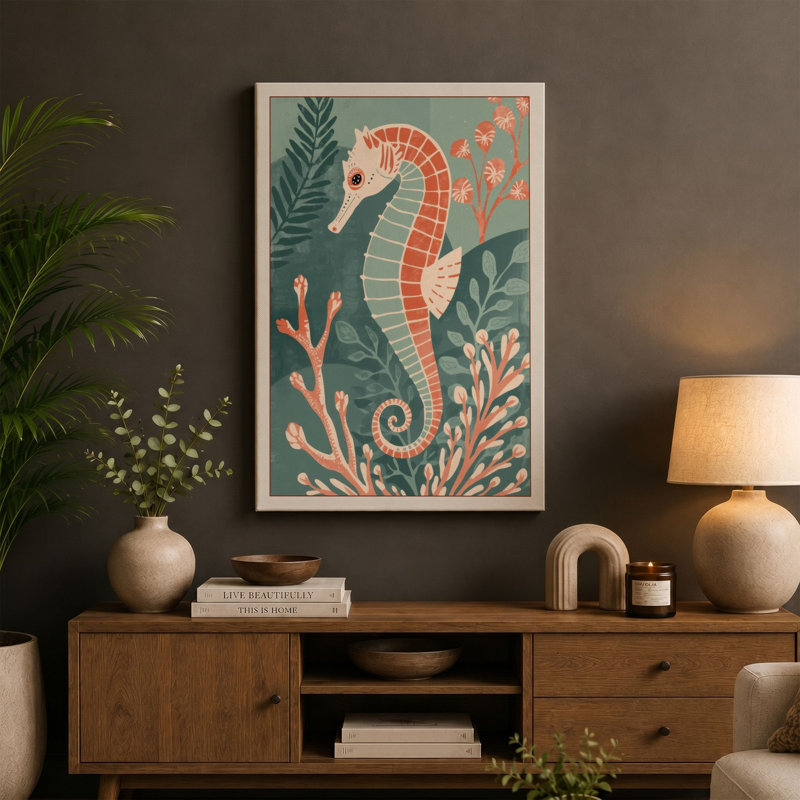 Print, 18x12 - 45.7 x 30.5 cm, Terracotta Border