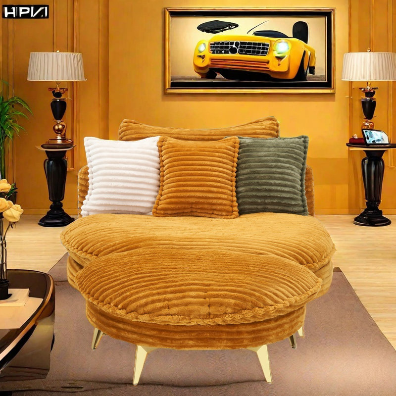 Modern Loveseat Sofa With Metal Trim And Tapered Legs, Individual Spring Wrap Seat Cushion, 3 Throw Pillows, Perfect For Apartment, Living Room, Office