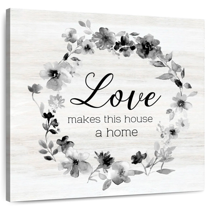 Plaque murale «Khylige Love Makes This House», H 10 po x l 10 po