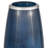 Patoma Modern Coastal Glass and Aluminum Decorative Vase with Sleek Metallic Accents and Contemporary Artisanal Design for Stylish Interior Displays-86748951-86748950