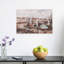 The Fish Market, Dieppe: Grey Weather, Morning, 1902 Abstract Contemporary City Wall Art Print by Camille Pissarro - 1 Piece Wrapped Canvas Wall Art-1989799079