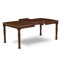 Cet ensemble de salle à manger moderne 5 pièces comprend une table rectangulaire en bois avec un papillon et 4 chaises de salle à manger en acajou-454081000-468735522-504888705
