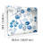 Roux Blue Peel and Stick Wallpaper