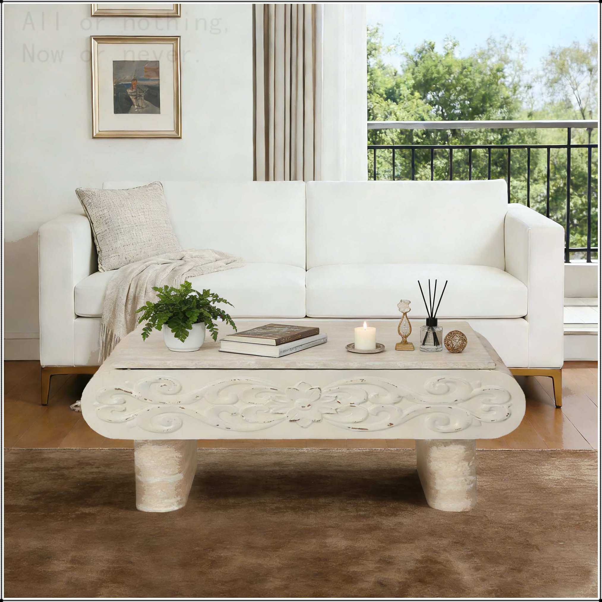 Latitude Run® Lift-Top Coffee Table with Hidden Storage and Drawers ...