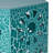 Galore 14" Side Table With Sunburst Cut Out Design-1208852706