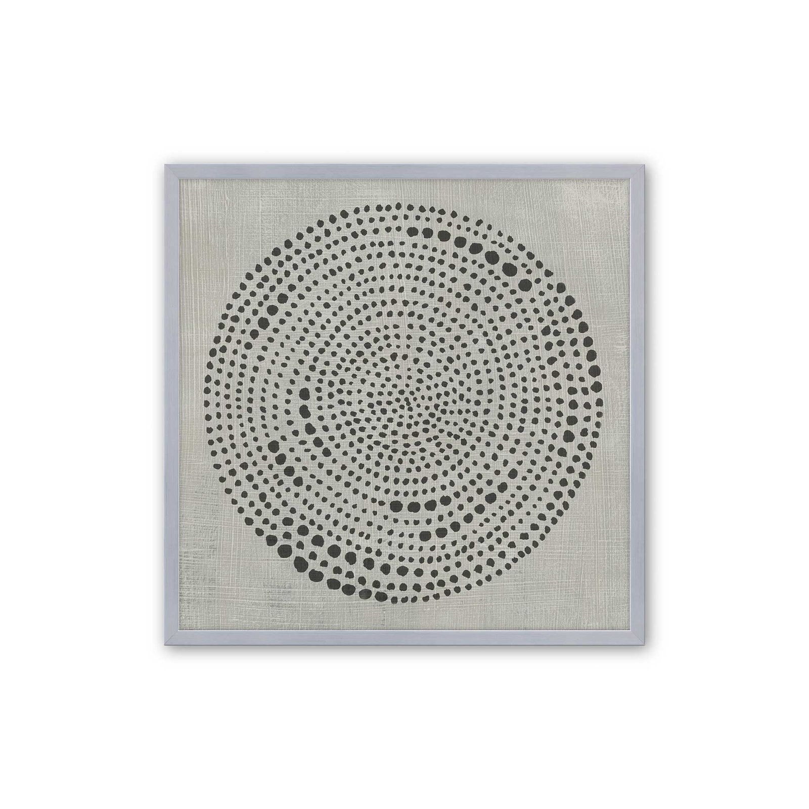 Mythos I Painting by Chariklia Zarris, 20" H x 20" W, Silver Single Picture Frame without Mat