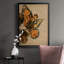 «Winged Wreath I», reproduction encadrée de qualité supérieure - prête à être accrochée-88103495-88103493