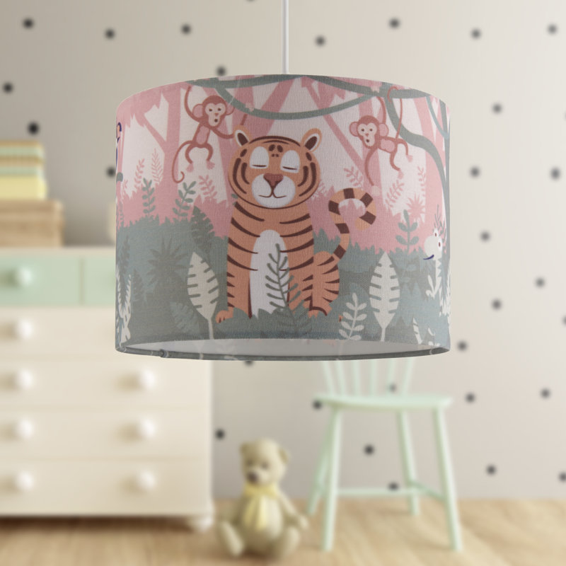 18 cm H Drum Fabric Lamp Shade