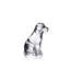 Handmade Glass Dog Figurine