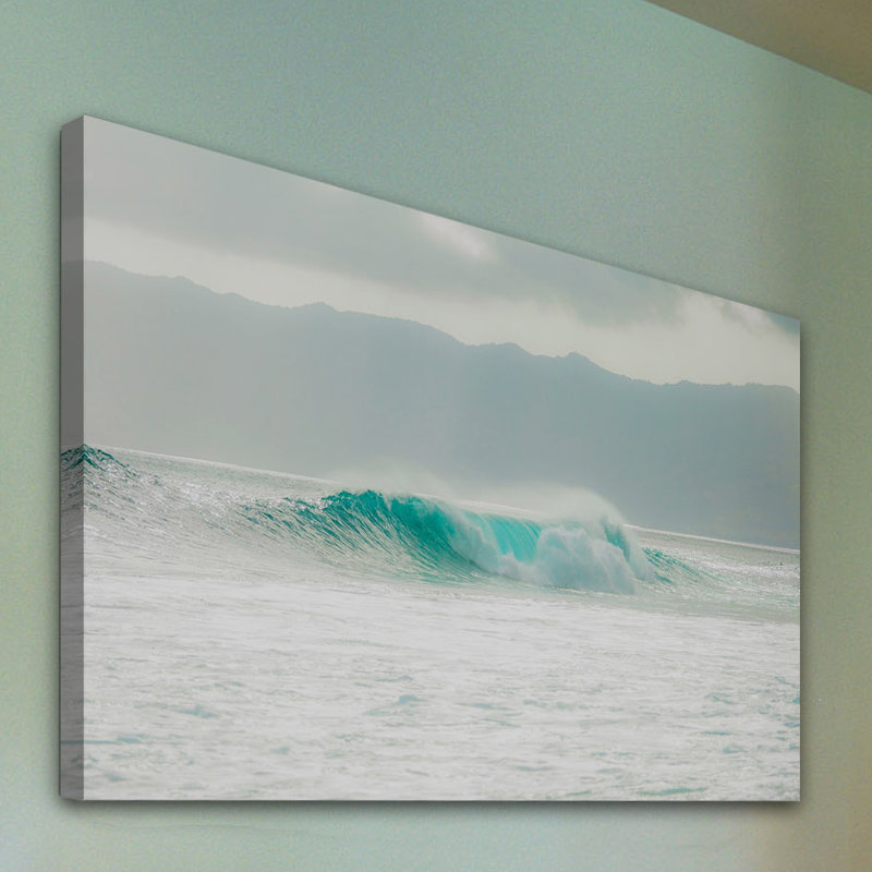 « ice bain » par morgan j hartley, reproduction d’art sur toile tendue, H 20 po x l 30 po x P 1,5 po
