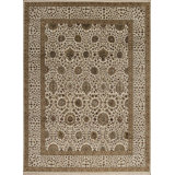 Extravagance Hand Knotted Area Rug in Ivory