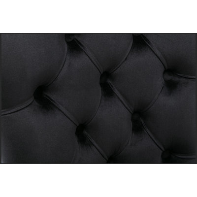 0'' H Tufted Velvet Upholstered Side Chair