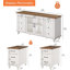 Ensemble de tables basses 3 pièces Aarin-2147109545