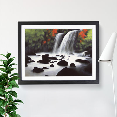 Mysterious Waterfall - Single Picture Frame Print