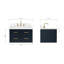 Ensemble de meuble-lavabo mural simple 31 po Macolm-217524519-217524696