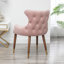Fauteuil demi-tonneau capitonné-189054821