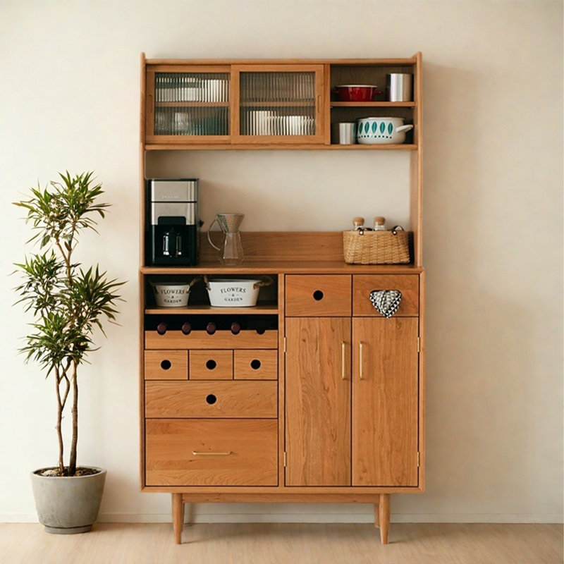 Modern Simple Multi-Functional Large Capacity Pantry Cabinet
