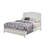 White Solid Wood King Bed Frame-1816780376