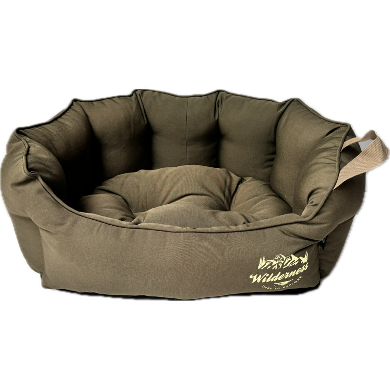 Charlotte Faux Leather Pet Bed