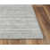 Tapis gris touffeté à la main Seasand