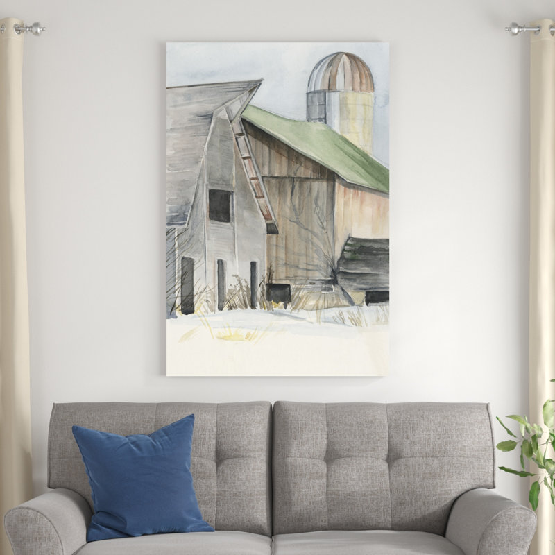 Winter Barn II, H 48 po x l 32 po x P 1,25 po