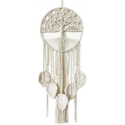 Large Tree Of Life Dream Catchers, Macrame Wall Hanging Boho Handmade Woven Dream Catcher Macrame Wall Decor Art For Adults Boys Girls Bedroom Wedding