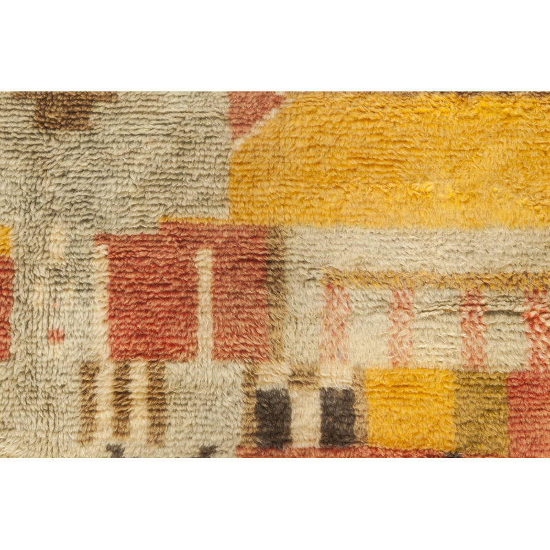 Vintage One-of-a-Kind Rectangle 5' X 8'3" Area Rug