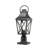 Outdoor Post Light,Lamp Post Light Fixture,Post Lantern With Pier Mount Base,Textured Black,Suitable For Gardens, Yards Or Entrances