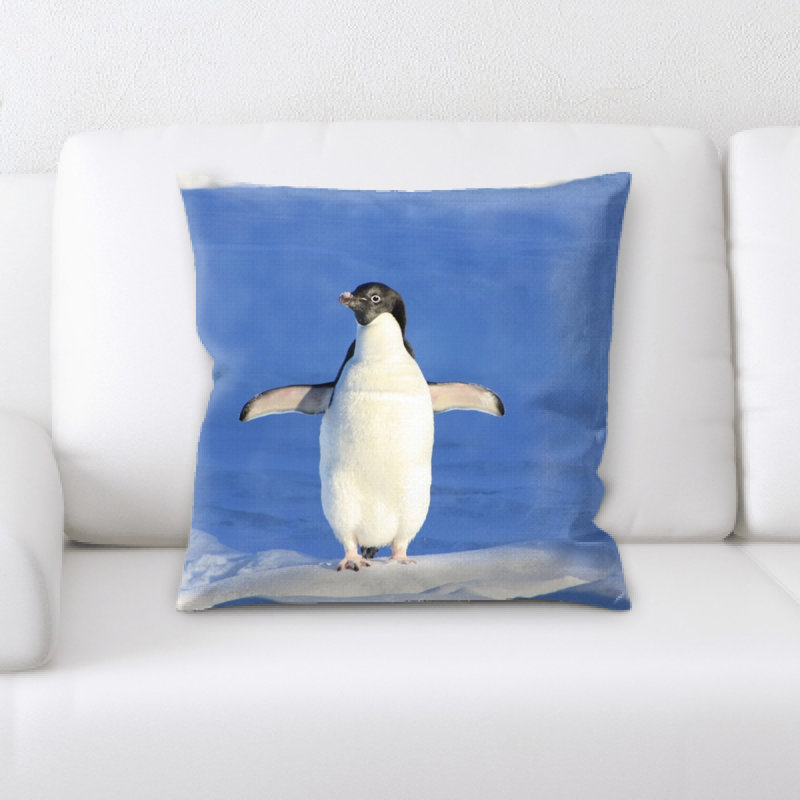 Coussin pingouin
