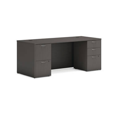 Wayfair Basics Bontrager 6-Piece Desk Organizer Set Wayfair Basics Color: Black