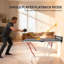 Table de ping-pong pleine grandeur 9 pi x 5 pi, tennis de table gris foncé
