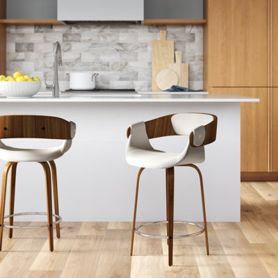 Tabouret de comptoir pivotant Boulemane