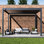 Pergola en aluminium avec toit ajustable Grand Tuscan 10 pi x 12 pi