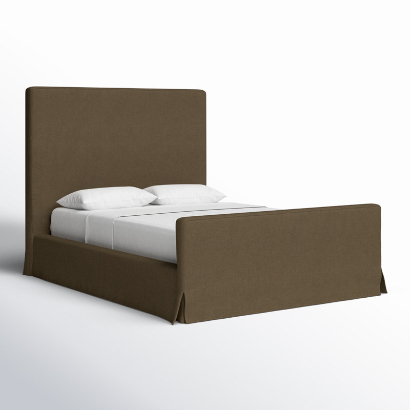 Daphne Upholstered Bed, Queen, Brussels Pine