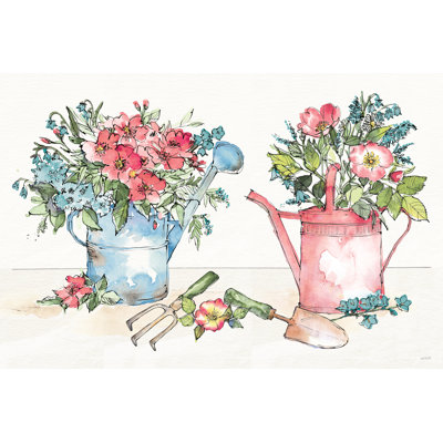 Printemps saison I sur toile par Anne Tavoletti